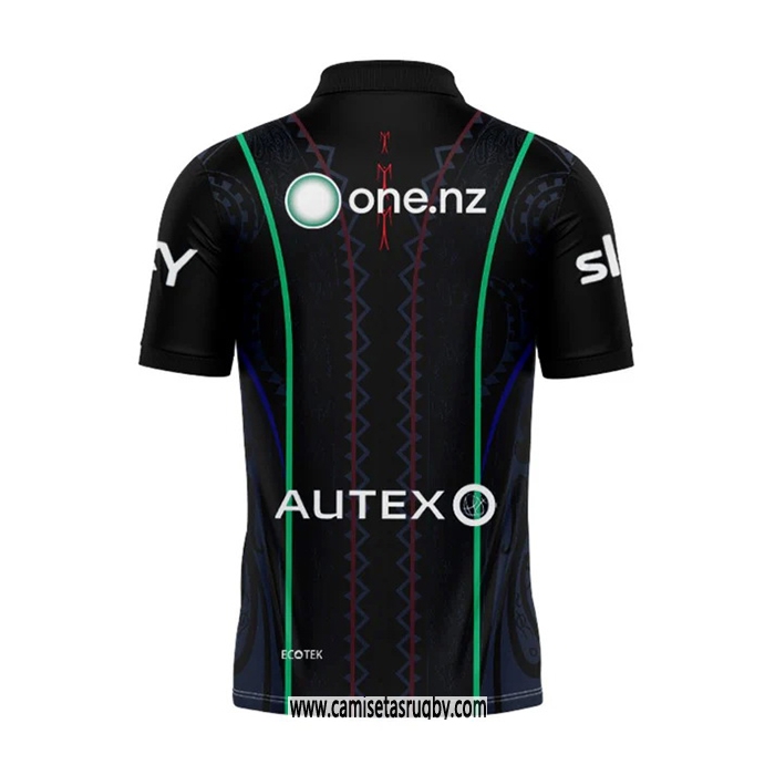 Camiseta Polo Nueva Zelandia Warriors Rugby 2024 Indigena